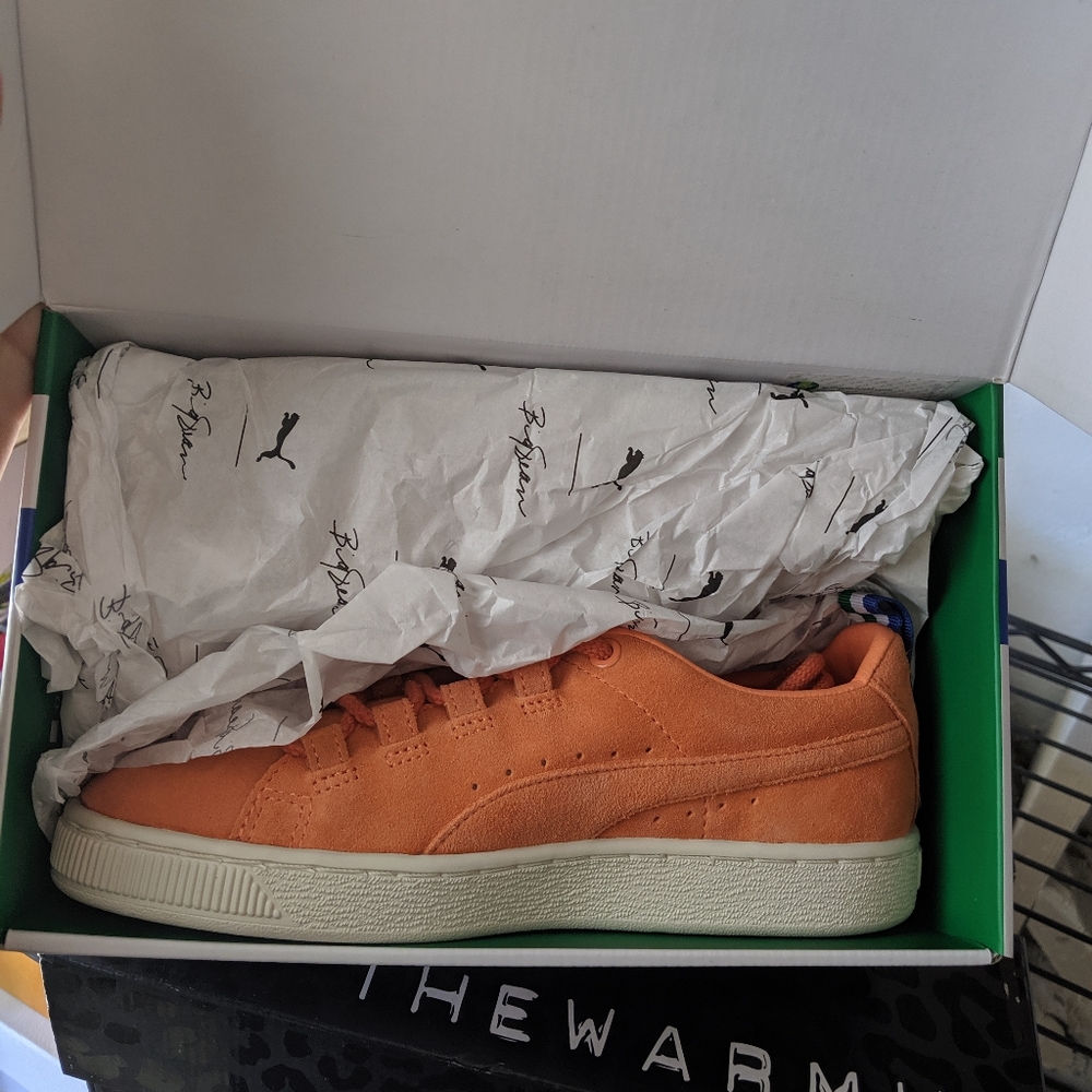 Puma big Sean melon shoes